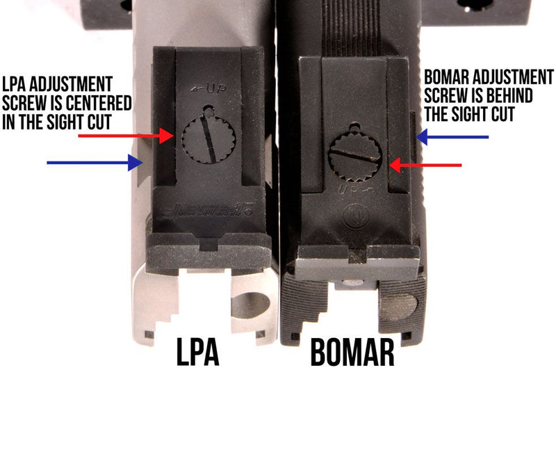 1911 Bomar Dovetail Mount for Docter, Burris Fastfire, Vortex Venom/Viper - Evolution Gun Works