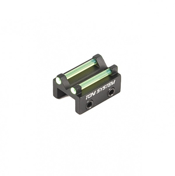 Fiber optic sight for shotgun, Rib under 7,2 mm