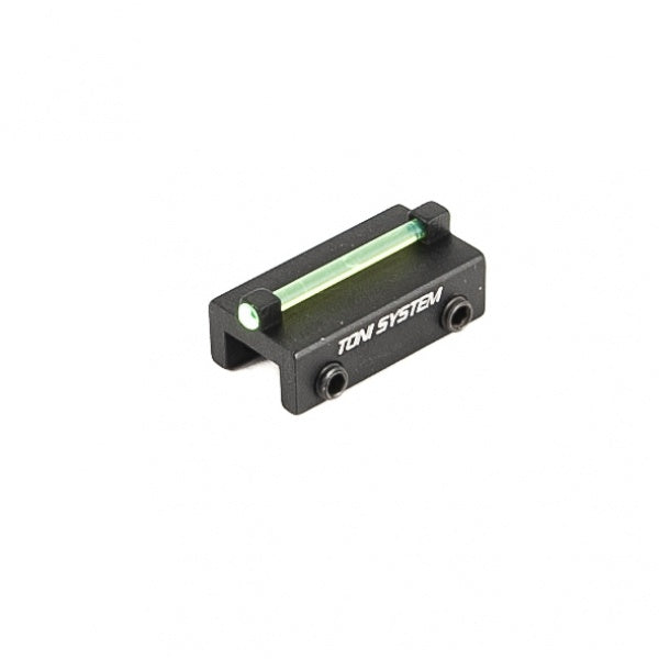 Fiber optic sight for shotgun, Rib under 6,2 mm