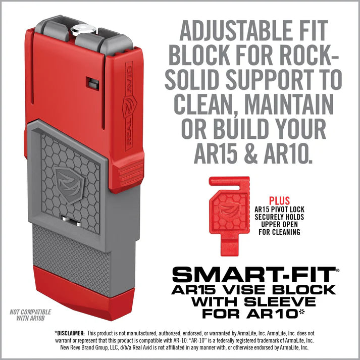 Smart-Fit® AR15 Vise Block + AR10 Sleeve