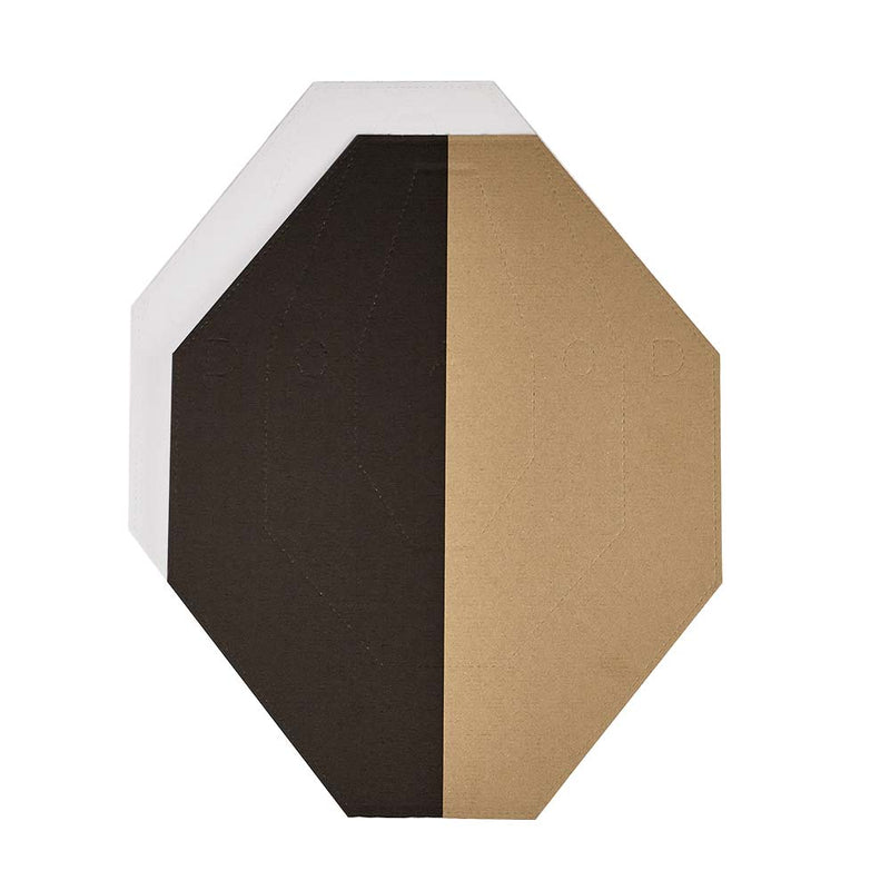 IPSC Cardboard Targets TAN/WHITE, 100 pcs