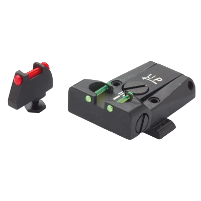 LPA TTF36GL Sight Set for GLOCK with Fiber Optic