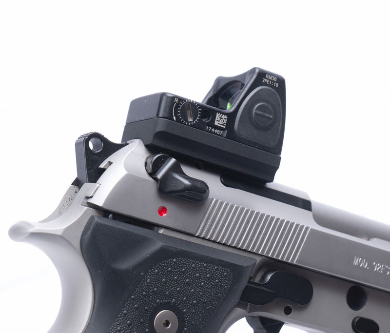 Beretta 92 Dovetail Mount for Trijicon RMR/SRO, Holosun 407c/507c - Evolution Gun Works