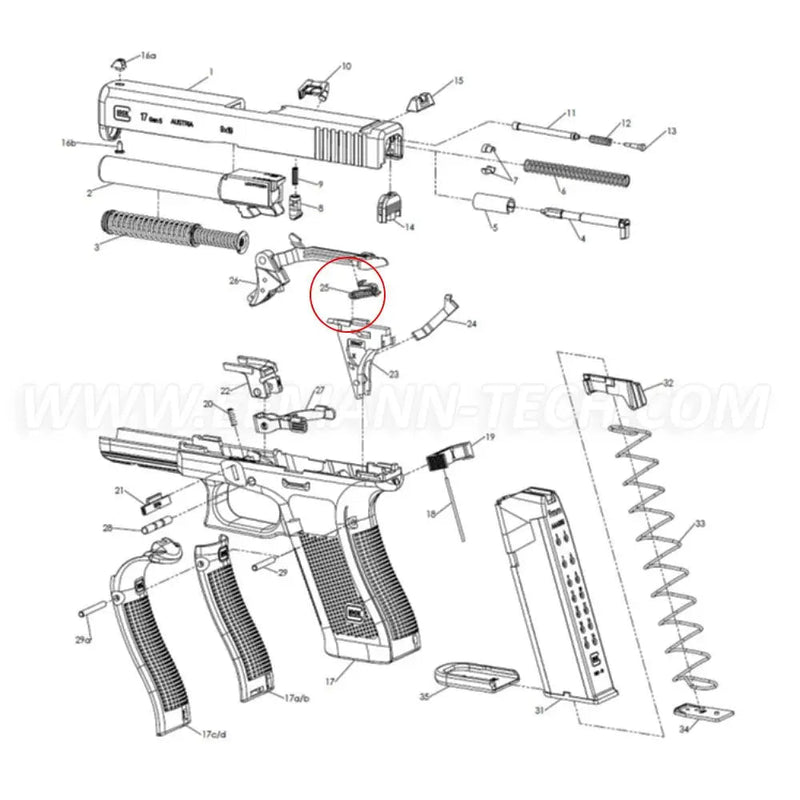 Glock Trigger Spring GEN5 - Glock