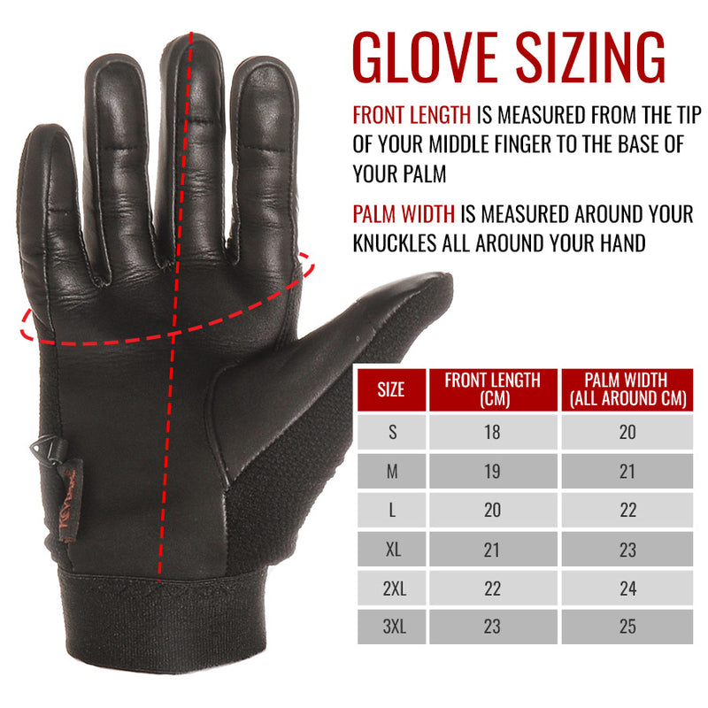 Coyote Gloves with Triple Protection, Level 5 Cut Resistance - Black