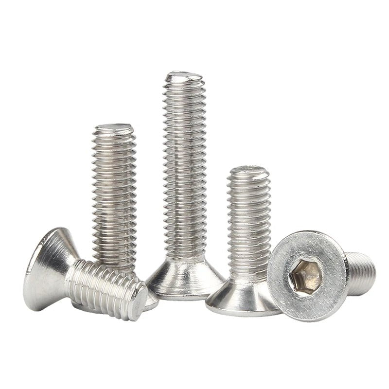 Hex Socket Countersunk Head Screws Stainless, M3 M4 M5 - Lynxgear