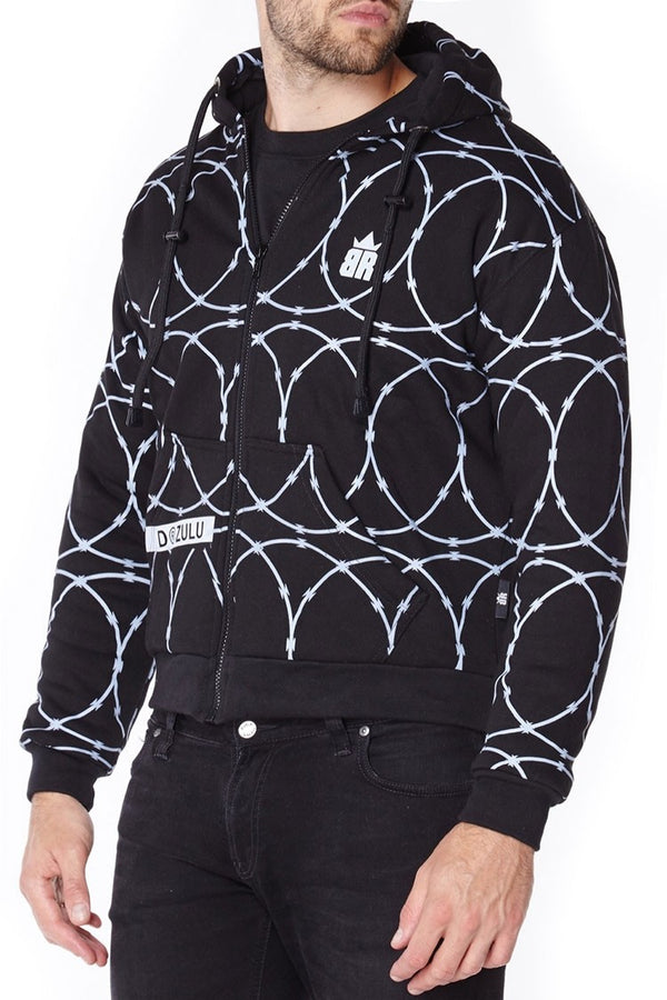 Cut-resistant hoodie with Kevlar®, Razorwire Design
