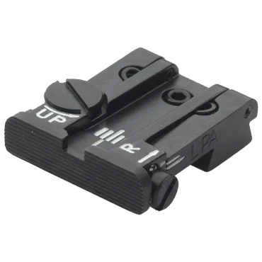 LPA TPU92BE07 Justerbart Baksikte for Beretta 92/96/98/M9, Stock, Brigadier, 90Two - LPA