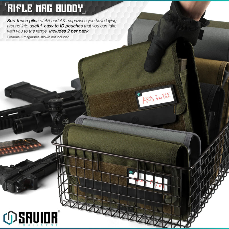 Savior Mag Buddy - Rifle Mag Pouch - 2 Pack