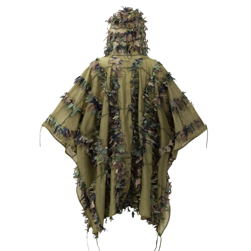 Leaf Ghillie Poncho®, US Woodland