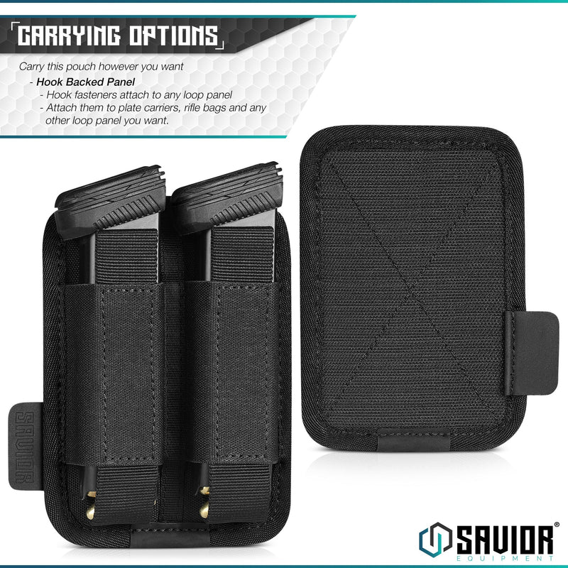 Savior Double Pistol Mag Holder - Savior