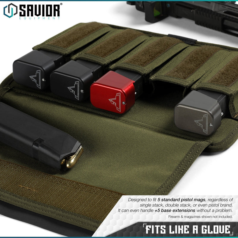 Savior Mag Buddy - Pistol Mag Pouch - 2 Pack - Savior