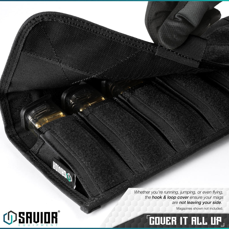 Savior Pistol Magazine Pouch with Sling - 6 Mag - Savior