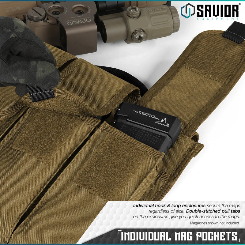 Savior Rifle Magazine Pouch - 6 Mag - Savior