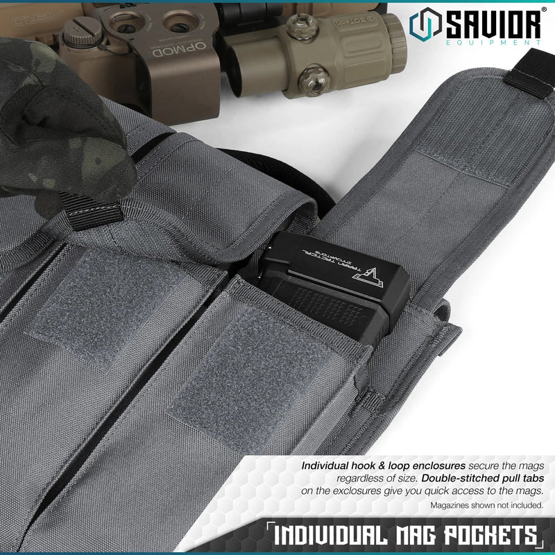 Savior Rifle Magazine Pouch - 6 Mag - Savior