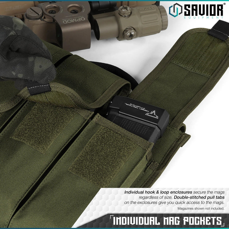 Savior Rifle Magazine Pouch - 6 Mag - Savior