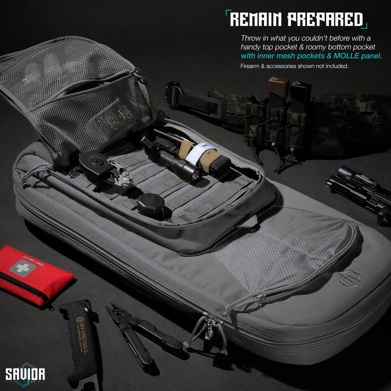 Savior Specialist Covert Single Rifle Case - 30"/34"/38" - Savior