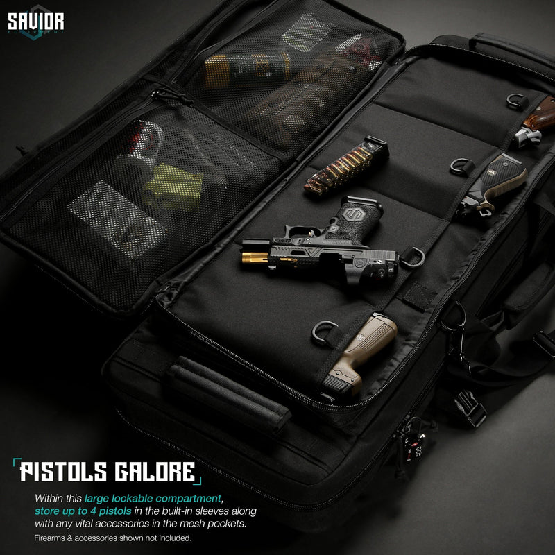 Savior Specialist Double Rifle Case - 36"/42"/46" - Savior