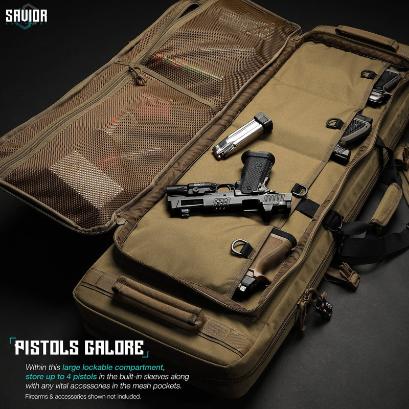 Savior Specialist Double Rifle Case - 36"/42"/46" - Savior