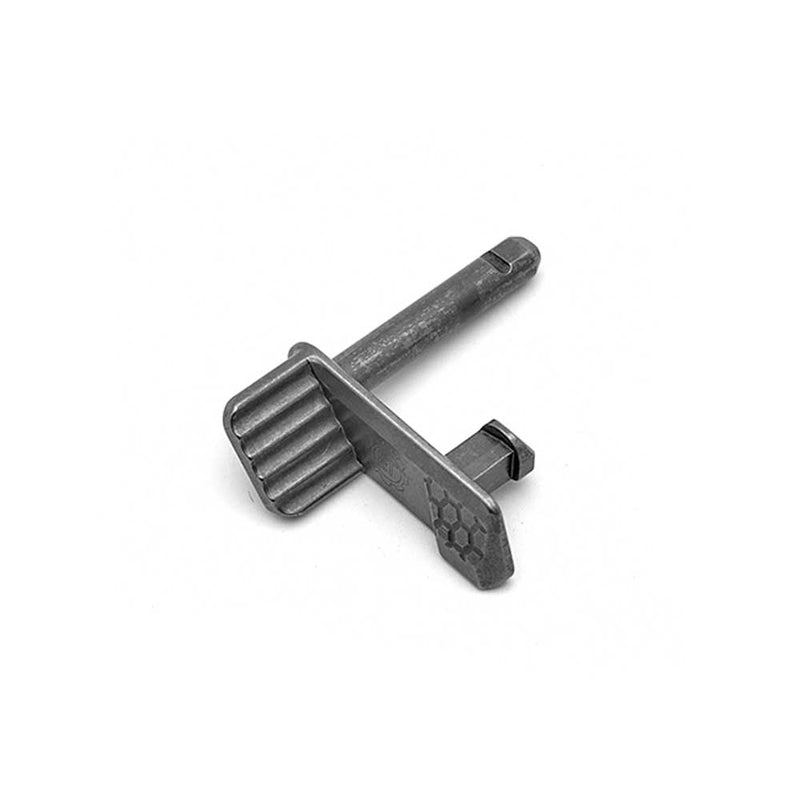 Slide Stop with Thumb Rest for CZ Shadow 2 - Grey - Eemann Tech