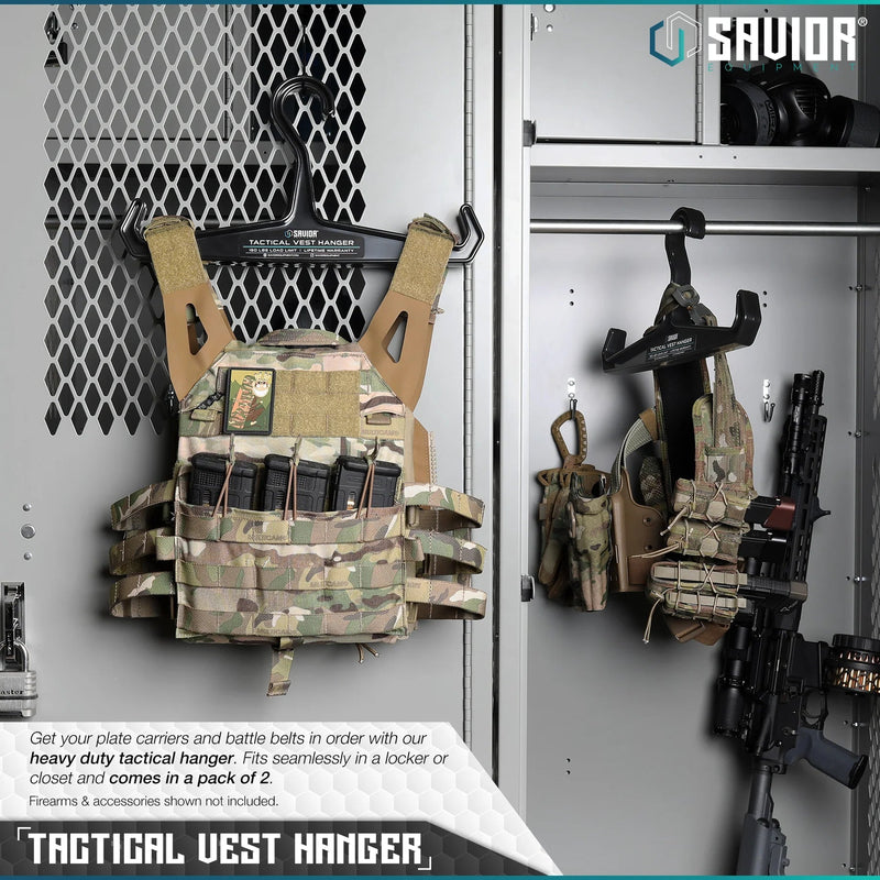 Tactical Vest Hanger - 2 Pack - Savior