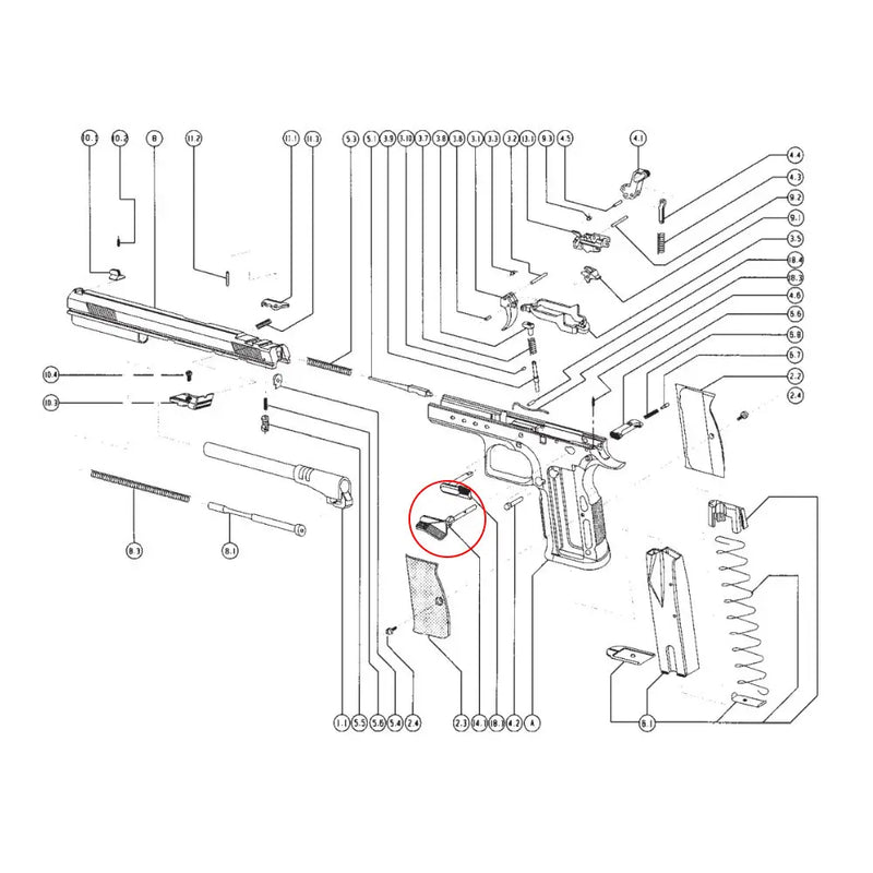 Tanfoglio Safety Flat