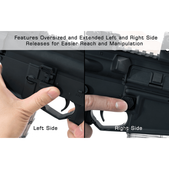 UTG® AR15 Ambidextrous Extended Magazine Release - Leapers, Inc.