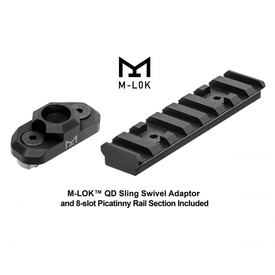 UTG PRO® AR15 Super Slim Drop - In M - LOK® Handguard, Carbine - Leapers, Inc.