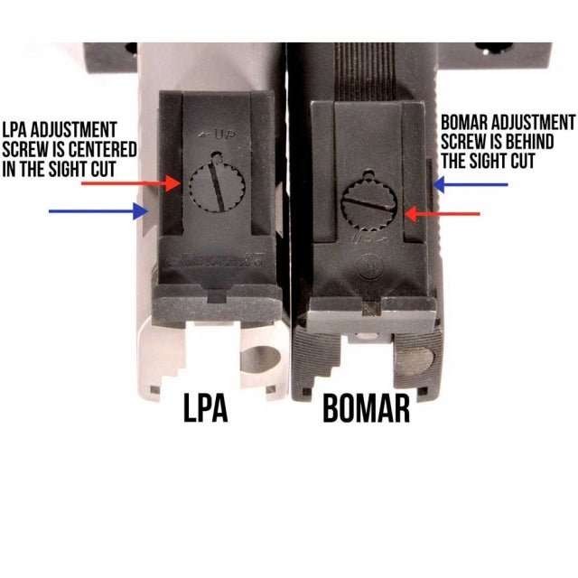 1911 Bomar Dovetail Mount for Trijicon RMR/SRO, Holosun 407c/507c - Evolution Gun Works