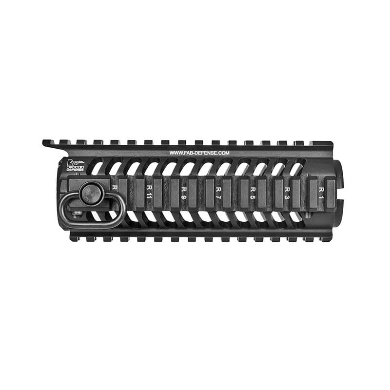 NFR Carbine Length Aluminum Quad Rail