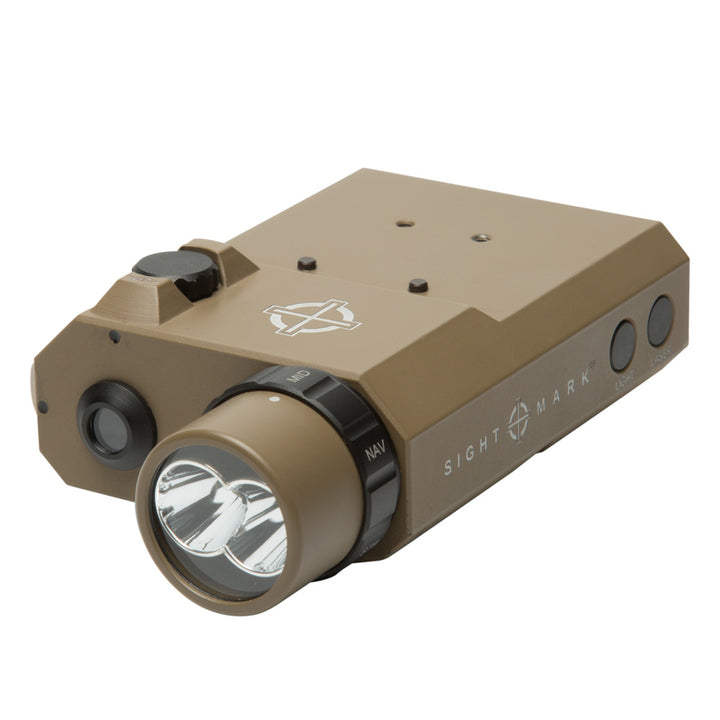 LoPro Combo Flashlight (Visible/IR) and Green Laser Sight