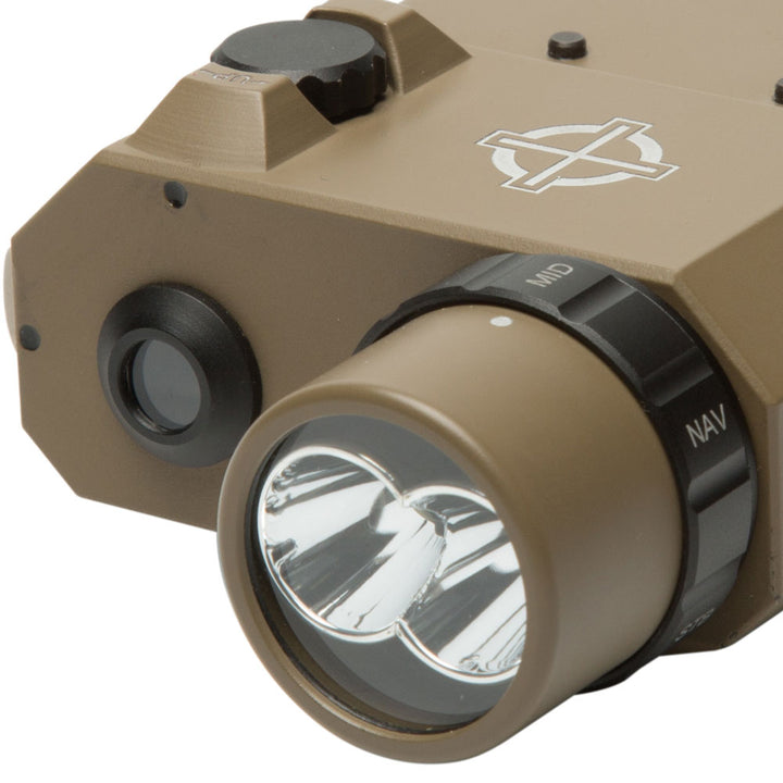 LoPro Combo Flashlight (Visible/IR) and Green Laser Sight