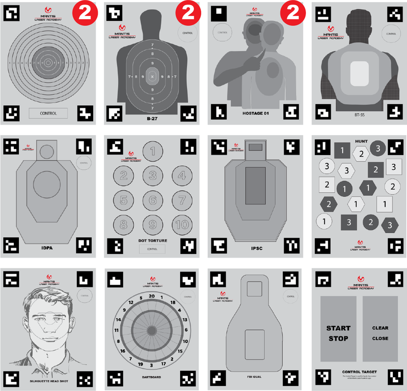 Mantis Laser Academy - Smart Targets