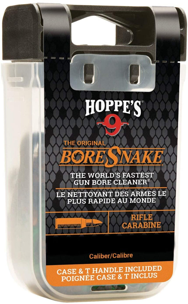 Hoppe's Rifle Boresnake w/Den M - 16, 5.56mm, .22, .223 Caliber - Hoppes 9