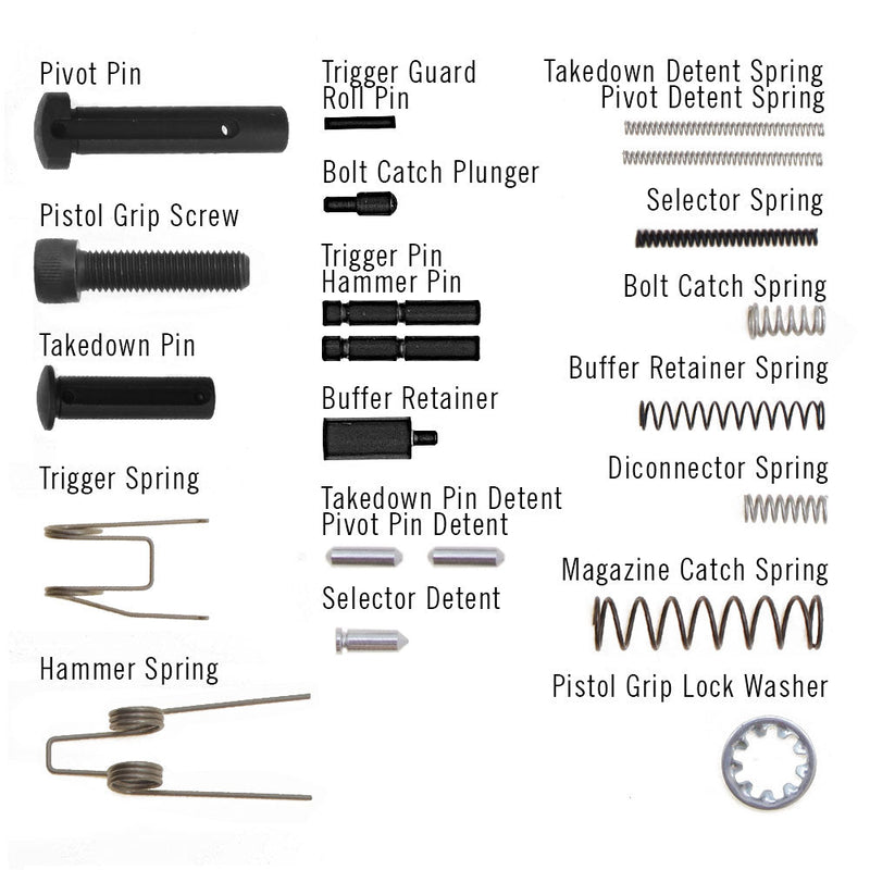 Lower Small Parts Set for AR - 15 - Eemann Tech