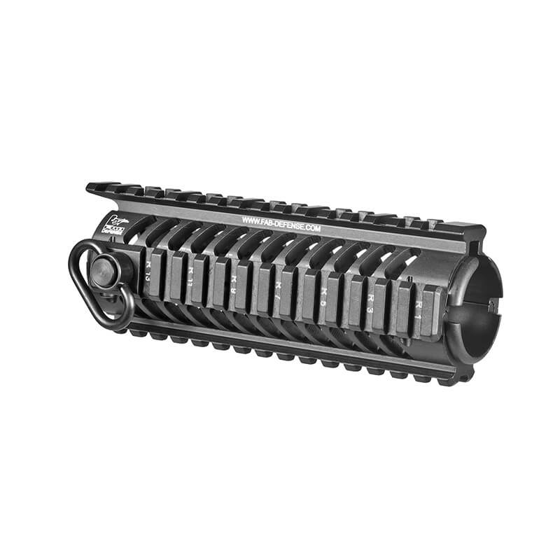 NFR Carbine Length Aluminum Quad Rail - FAB Defense