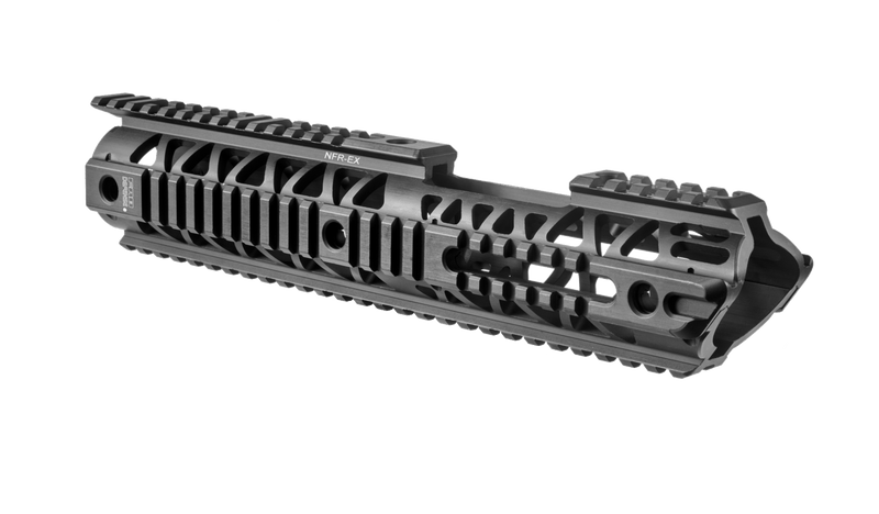 NFR - EX Carbine Length M16 Extended Aluminum Quad Rail System - FAB Defense