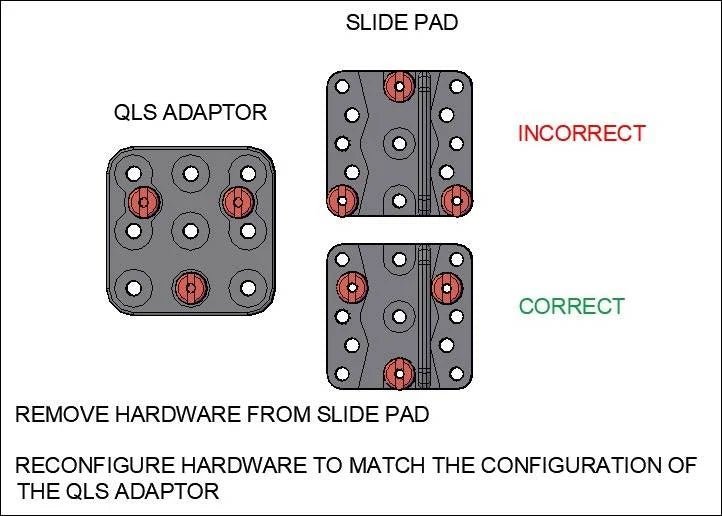 QLS Adapter Plate for CT2/CT3 - Comp - tac