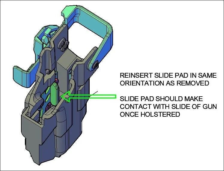 QLS Adapter Plate for CT2/CT3 - Comp - tac