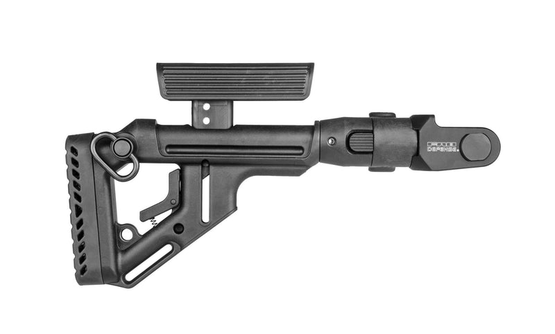 UAS - AKMS P Folding Buttstock w/Cheek Riser for AKMS - FAB Defense