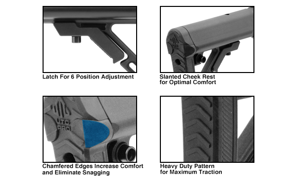 UTG PRO® AR15 Ops Ready S1 Mil-spec Stock Kit