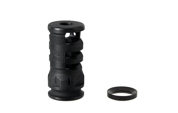 UTG PRO® AR15 Stubby Muzzle Brake, .223 1/2x28 - Leapers, Inc.