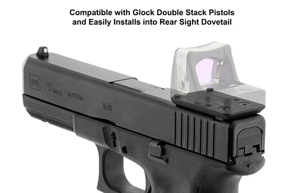 UTG® Super Slim RMR® Mount for Glock Rear Sight Dovetail